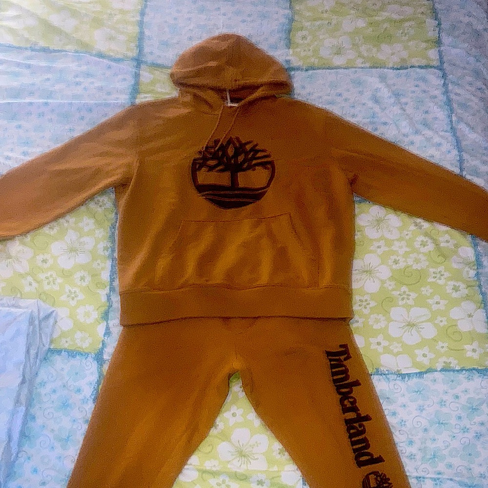 Timberland sweat suite